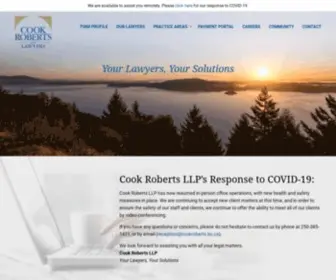 Cookroberts.bc.ca(Cook Roberts LLP) Screenshot