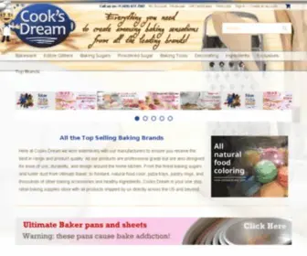 Cooksdream.com(Cooks Dream) Screenshot