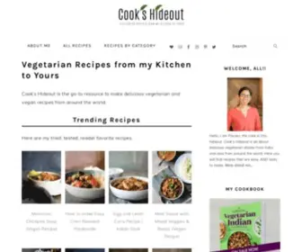 Cookshideout.com(Cook's Hideout) Screenshot