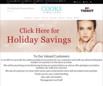 Cooksjewellers.com(Cooks Jewellers) Screenshot