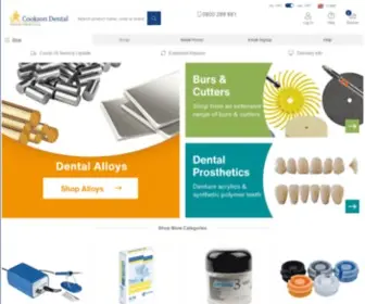 Cooksondental.com(Cookson Dental) Screenshot