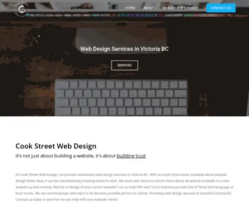 Cookstreetwebdesign.com(Cook Street Web Design) Screenshot