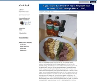 Cooksuck.com(Cook Suck) Screenshot
