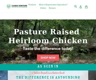 Cooksventure.com(The Future of Food) Screenshot