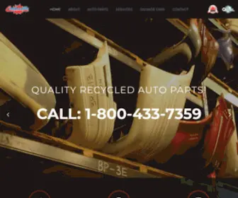 Cooksville.com(Quality Used Auto Parts) Screenshot