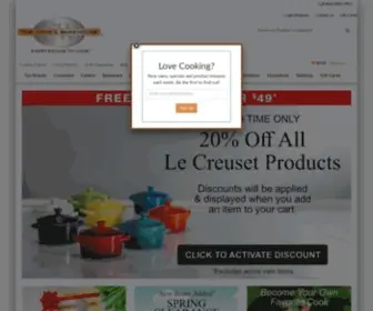 Cookswarehouse.com(Premier Cooking Essentials) Screenshot