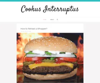 Cookusinterruptus.com(Cookus Interruptus) Screenshot