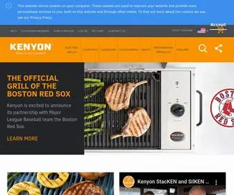Cookwithkenyon.com(Electric Grills & Cooking Surfaces for Your Home and Boat) Screenshot