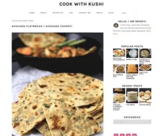Cookwithkushi.com(Easy and Healthy Recipes for the Family) Screenshot