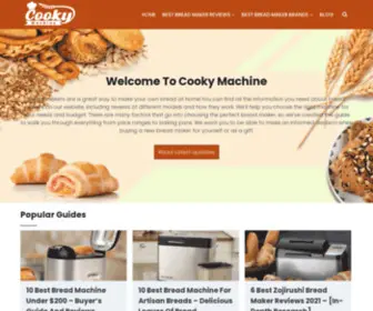 Cookymachine.com(Finding the best bread) Screenshot