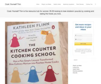 Cookyourselfthin.net(Cook Yourself Thin) Screenshot