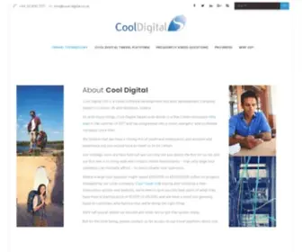 Cool-Digital.co.uk(Web development for small travel companies) Screenshot