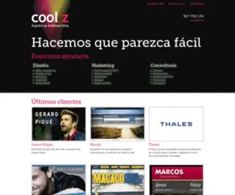 Cool-Z.com(Cool Z Agencia Interactiva) Screenshot