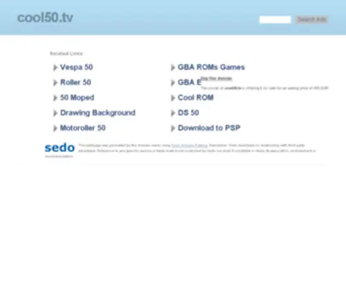 Cool50.tv(Top Sites) Screenshot