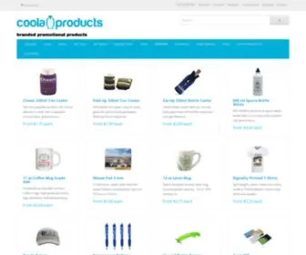 Coola-Products.com(Coola Products) Screenshot