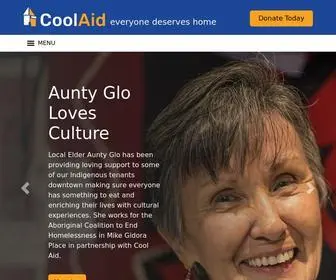 Coolaid.org(Victoria Cool Aid Society) Screenshot