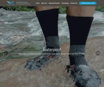 Coolayer.com(OEM manufacturer for waterproof socks) Screenshot