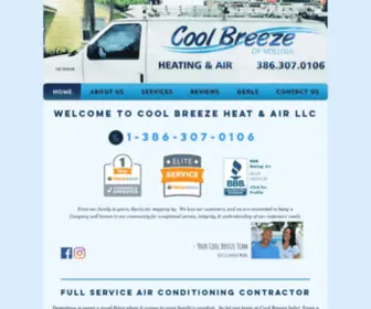 Coolbreezeairsystems.com(Coolbreeze) Screenshot