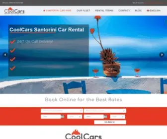 Coolcars.gr(Santorini Car Hire) Screenshot
