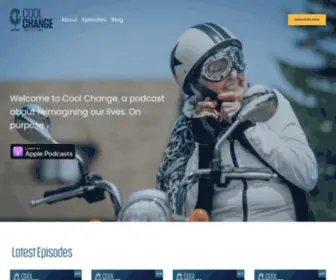 Coolchangepodcast.com(Cool Change Podcast with Chuck Allen) Screenshot