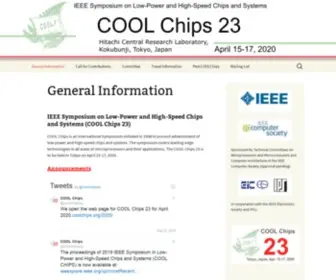 Coolchips.org(COOLCHIPS XVI) Screenshot