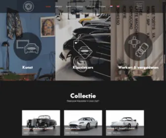 Coolclassicclub.com(Kom langs bij dé club voor klassieke auto's. Dicht bij Amsterdam) Screenshot