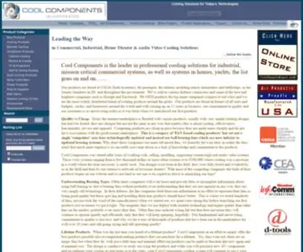 Coolcomponents.com(Cool Components) Screenshot