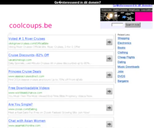 Coolcoups.be(Coolcoups) Screenshot
