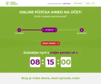 Coolcredit.cz(Rychlá) Screenshot