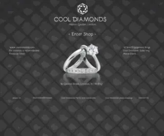 Cooldiamonds.com(Engagement Rings and Jewellery in Hatton Garden London) Screenshot