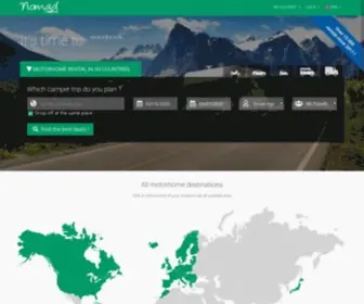 Cooldrive-Nomad.com(Location de camping) Screenshot