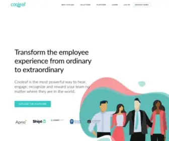 Cooleaf.com(An ITA Group Technology Product for Employee Engagement) Screenshot
