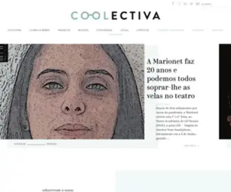 Coolectiva.pt(Home) Screenshot