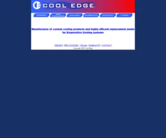 Cooledge-Precoolers.com(Cool Edge) Screenshot