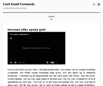 Coolemailforwards.com(Funny Emails) Screenshot
