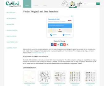 Coolest-Free-Printables.com(Coolest Free Printables) Screenshot