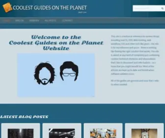 Coolestguidesontheplanet.com(Coolest Guides on the Planet) Screenshot