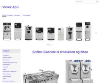 Coolex.dk(COOLEX) Screenshot