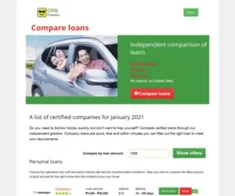 Coolfinance.ph(Compare loans) Screenshot