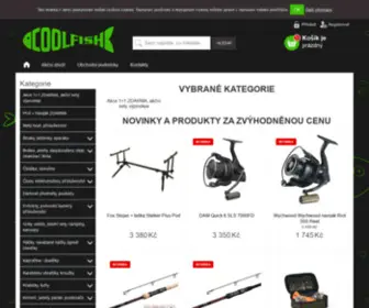 Coolfish.cz(Rybářské potřeby) Screenshot