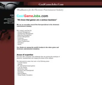 Coolgamejobs.com(Coolgamejobs) Screenshot