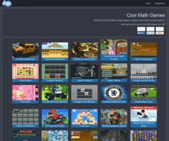 Coolgamesnew.com(Cool Games and Cool Math Games More Coolmath Games) Screenshot