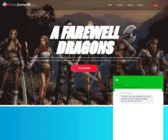 Coolgamz4U.com(coolgamz4u) Screenshot