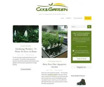 Coolgarden.me(Your great little garden guide for plants) Screenshot