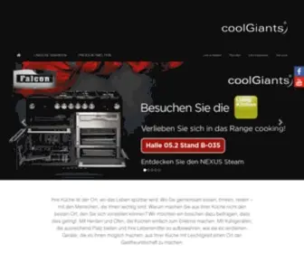 Coolgiants.de(Premium-Geräte für Ihre Traumküche) Screenshot