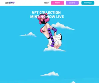 Coolgirls.io(NFT COOL GIRLS) Screenshot