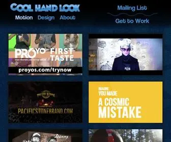 Coolhandlook.com(Cool Hand Look) Screenshot