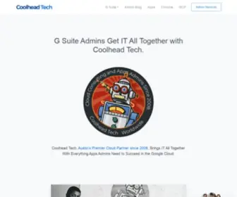 Coolheadtech.com(Google Cloud Services for IT Professionals) Screenshot