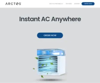 Coolhomebreeze.com(The first portable personal AC at an affordable price) Screenshot