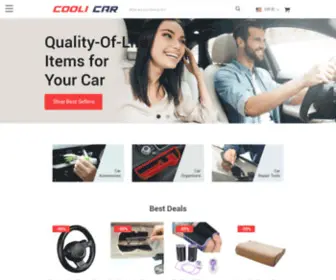 Coolicar.com(Premium Car Accessories & Useful Gadgets Online) Screenshot